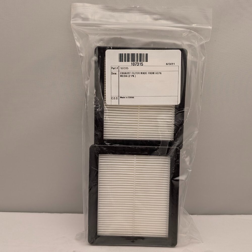 PROTEAM HEPA Media Exhaust Filters for Triangular Comm Backpack Vacuums | 107315